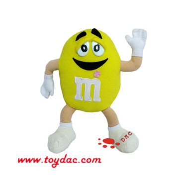 Mascotte de bonbons en peluche